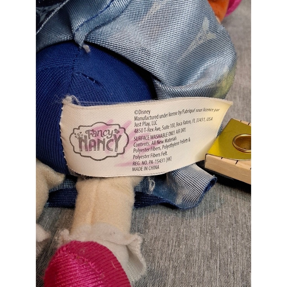 Disney Fancy Nancy Paris Plush Doll, Pink Beret, Eiffel Tower, 11" - Picture 6 of 8